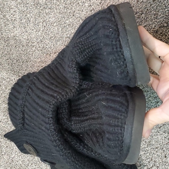 Ugg Australia Women Sweater Cardi Boots shoes sz 8 - Picture 9 of 11